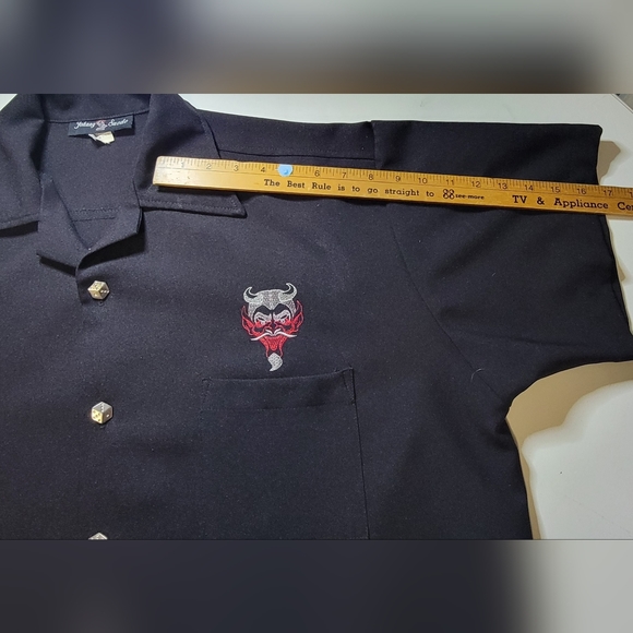 Johnny Suede Rockabilly button-down - Picture 4 of 6